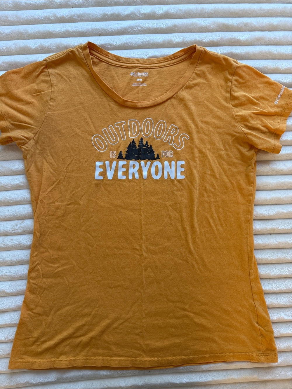 Columbia Women’s 'Outdoors Is For Everyone' Short Sleeve Tee